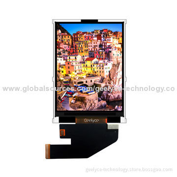 3.2-inch TFT LCD Module with 240RGB x 320P Resolution, 8/16-bit Interface and LED Backlight